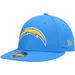 Men's New Era Powder Blue Los Angeles Chargers Logo Omaha Low Profile 59FIFTY Fitted Hat