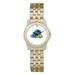 Women's Jardine Delaware Fightin' Blue Hens Two-Tone Wristwatch