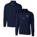 Men's Cutter & Buck Navy Penn State Nittany Lions Traverse Stretch Quarter Zip-Pullover Top