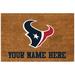 Houston Texans 19.5'' x 29.5'' Personalized Door Mat