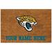 Jacksonville Jaguars 23'' x 35'' Personalized Door Mat