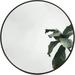 Round Mirror Circle Mirror 16 Inch Black Round Wall Mirror Suitable for Bedroom Living Room Bathroom Entryway Wall Decor and More Brushed Aluminum Frame Large Circle Mirrors for Wall