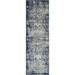 Loomaknoti Aysal Athna 2 x 7 Blue Oriental Indoor Runner Rug