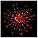 Celebrations Platinum LED Red Radiant Blast 24 in. Hanging Decor