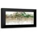 Robinson Carol 18x11 Black Modern Framed Museum Art Print Titled - Subtle Meadow Reflections