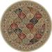 Concord Global Trading Concord Global Ankara Farang Area Rug 7 10 Round 8 Round Dining Room Round