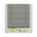 39 x 64 in. Cordless GII Madera Falsa 2 in. Faux Wood Plantation Blind - Grey