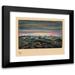 Karl Wiener 14x12 Black Modern Framed Museum Art Print Titled - Abend (Around 1924)