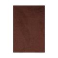 Furnish my Place Modern Plush Solid Color Rug - Chocolate 5 x 6 Pet and Kids Friendly Rug. Made in USA Rectangle Area Rugs Great for Kids Pets Event Wedding