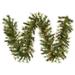 Vickerman 06336 - 9' x 12" Prelit Mx Country Garland 70CL (A801713) Traditional Green Christmas Garland