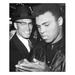 Malcolm X & Muhammad Ali - Unframed Photograph Paper in White/Black Globe Photos Entertainment & Media | 14 H x 11 W in | Wayfair 4818045_1114