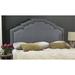 Darby Home Co Upholstered Panel Headboard Polyester in Gray | 53.9 H x 55.9 W x 3.5 D in | Wayfair 82186CC415224DD8AD7D0AEF33683023