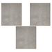 Gray 24 x 24 x 0.4 in Area Rug - Ebern Designs Hainault Solid Color Machine Made Tufted Area Rug in Set | 24 H x 24 W x 0.4 D in | Wayfair