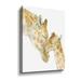 Millwood Pines Giraffe Love On White Giraffe Love On White by - Painting on Canvas in Yellow | 18 H x 14 W x 2 D in | Wayfair