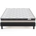 Ensemble Matelas 160x200 Ressorts Ensachés + Sommier