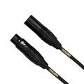 Mogami Gold STUDIO-75 XLR Microphone Cable XLR-Female to XLR-Male 3-Pin Gold Contacts Straight Connectors 75 Foot