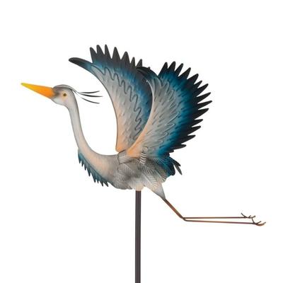 Bird Jiggly Stake - Heron