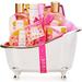 Spa Gift Baskets for Women - 9 Pcs Rose Bath Gift Kits Birthday Holiday Beauty Body Care Gift Sets for Her Mothers Day Gifts for Mom