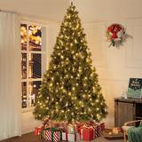 Vail Artificial Christmas Tree with Lights, Prelit Christmas tree, Pine Christmas Trees with tips