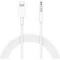 iPhone Aux Cord for Car Lightning to 3.5mm Audio Stereo Cable Compatible for iPhone 11/11 Pro/XS/XR/X 8 7 3.3ft Male Audio Adapter for Car Home Stereo &Headphone Support iOS 13