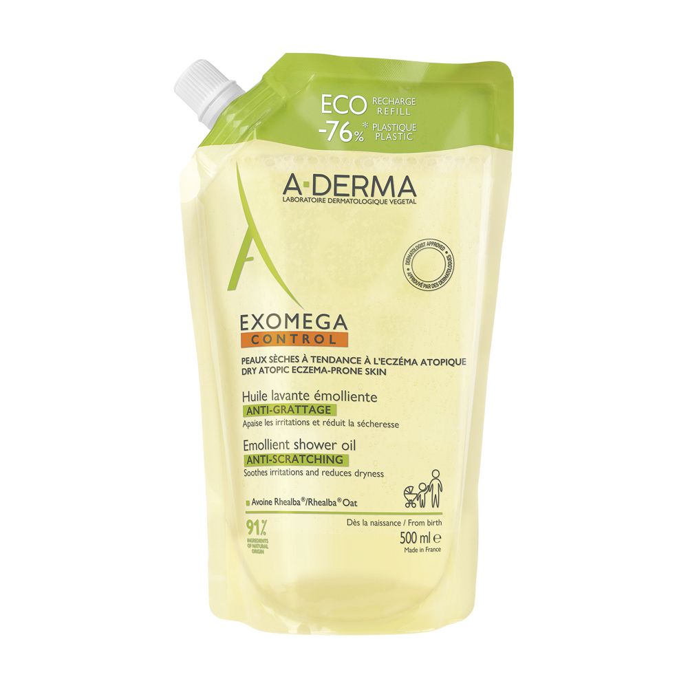A-Derma Exomega Control Olio Lavante Emolliente Anti-grattage Eco-rica