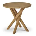 HiTeak Furniture Tulum Teak Outdoor Side Table - HLT2755