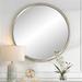 Uttermost Canillo 42" Gold Round Mirror