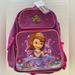 Disney Accessories | Disney Sophia The First Kids Backpack - Pink | Color: Pink | Size: Osg