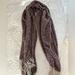 American Eagle Outfitters Accessories | American Eagle Purple & White Knit Scarf | Color: Purple/White | Size: Os