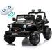 iRerts 12V Kids Ride on Truck Kids Electric Cars with Remote Control Battery Powered Ride On Cars Toys for Boys Girls Kids Birthday Gift Electric Ride On Vehicle with AUX Outlet Black