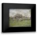 Pissarro Camille 17x15 Black Modern Framed Museum Art Print Titled - Apple Tree Blossom at Eragny