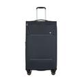 ANTLER - Brixham Luggage - Large Suitcase - Soft Shell Suitcase for Travel & Holidays - 83x46.5x31 - Navy - Lightweight Suitcase with Wheels, Expander Zip and Pockets - TSA Approved Locks