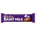 Cadbury Dairy Milk Chocolate Bar Snack Bar Milk Chocolate (45g x 48) Full of Energy and Protein Chocolate Lovers Easy Snack Anytime Anywhere