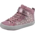 Geox Girl's J Kalispera Girl I Sneakers, Dk Pink, 9 UK