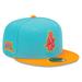 Men's New Era Blue/Orange Chicago Cubs Vice Highlighter 59FIFTY Fitted Hat