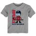 Toddler Alexander Ovechkin Heather Gray Washington Capitals Pixel Player 2.0 T-Shirt