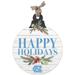 North Carolina Tar Heels 20'' x 24'' Happy Holidays Ornament Sign