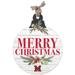 Miami University RedHawks 20'' x 24'' Merry Christmas Ornament Sign