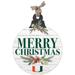Miami Hurricanes 20'' x 24'' Merry Christmas Ornament Sign