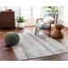 Lalo 2' x 2'11" Modern Off White/Taupe/Dusty Sage/Ink Blue/Light Gray/Deep Teal/Mustard Area Rug - Hauteloom