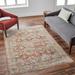 Crescentia 9' x 12'2" Traditional Light Sage/Brick Red/Mustard/Tan/Sage/Dark Blue/Olive/Burgundy Area Rug - Hauteloom