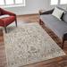 Asabi 2'7" x 7'3" Traditional Light Sage/Tan/Mustard/Olive/Sage/Brick Red/Dark Blue/Burgundy Runner - Hauteloom