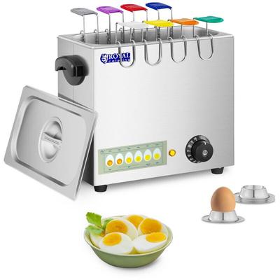 Royal Catering - Eierkocher Gastro Elektrisch 8 Eier 2600W 30 110°C Edelstahl Warmhaltefunktion Image