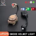 Lumière stroboscopique pour casque tactique Airsoft 3 modes d'éclairage LED pour casque militaire