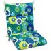 Winston Porter Luxury Indoor/Outdoor Adirondack Chair Cushion Polyester in Green/Blue | 3 H x 22 W in | Wayfair 31A3203DBC414D84A41C43E12EF3DC5A