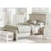 Rosalind Wheeler Larrick Low Profile Standard Bed Wood in White | 57.25 H x 83.75 W x 92.25 D in | Wayfair A8ACD116773C4404A3D3A6546F60E6FC