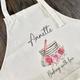 Personalised Linen Apron - Mixing Bowl Design | Chef Gifts | Cake Maker | Personalised Baking Gifts | Kitchen Gifts | Mother's Day Gifts