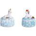 Zoomie Kids Allicia 2 Piece Decorative Box Set in Blue/Gray | 3.5 H x 2.5 W x 2.5 D in | Wayfair 14275F11460B4A40A8EDB5DDB5D0EE5F