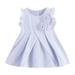 TAIAOJING Girls Dress Princess Party Toddler Kids Pageant Dress Wedding Gown A-Line Party Dresses