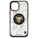 OtterBox Black Pittsburgh Penguins Otter+Pop PopSocket Symmetry Marble Design iPhone Case